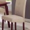 Cherry Finish Sleek Contemporary 5Pc Dinette Set