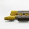 Display Sectional Sofa in Grey & Yellow Fabric by VIG