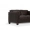 Matias Sofa 55010 in Chocolate Leather by MI Piace w/Options