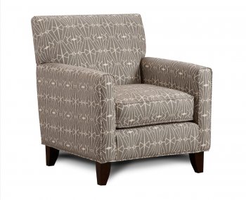 Parker Accent Chair SM8563-CH-EC in a Patterned Fabric [FACC-SM8563-CH-EC-Parker]