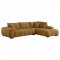 Camacho Sectional Sofa 503985 in Amber Fabric by Coaster