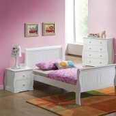 30090 Nebo Kids Bedroom in White w/Options