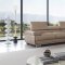 2119 Sectional Sofa in Beige Leather by ESF