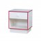 Bobbi CM7852PK 4Pc Youth Bedroom Set in White & Pink w/Options