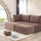 Day & Night Sofa Bed in Brown Fabric by Casamode w/Options