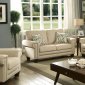 Sanders CM6285BG Sofa in Beige Fabric w/Options