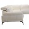 Tundra Sectional Sofa 31150 in White Full Leather by VIG