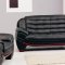 7174 3Pc Sofa Set in Black Bonded Leather by VIG