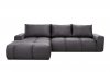 Atlantic Sectional Sofa in Fabric by ESF w/Bed