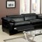 50280 Darcel Motion Sofa Black Bonded Leather by Acme w/Options