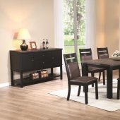 104891 Arlington 5Pc Dining Set by Coaster w/Options