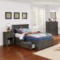 Napoleon Kids Bedroom 4Pc Set 400931 in Gunsmoke by Coaster