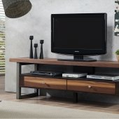 701034 TV Stand in Natural Walnut by Coaster