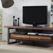 701034 TV Stand in Natural Walnut by Coaster