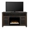 Xavier Electric Fireplace Media Console by Dimplex w/Crystals