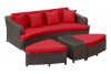 Monterey Outdoor Patio Sofa 4Pc Set Choice of Color by Modway