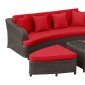 Monterey Outdoor Patio Sofa 4Pc Set Choice of Color by Modway