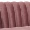 Arvada Sofa & Loveseat Set in Pink Velvet by VIG w/Options