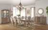 Chelmsford 66050 Dining Table in Antique Taupe by Acme w/Options