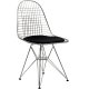 Tower Dining Chair Set of 2 w/Black or White Seat by Modway