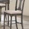 Wallace Dining Set 5Pc 71475 in Weathered Gray by Acme