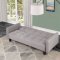 Kifeic Adjustable Sofa LV00176 in Gray Linen by Acme