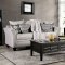 Talgarth Sofa SM6221 in Gray Chenille Fabric w/Options