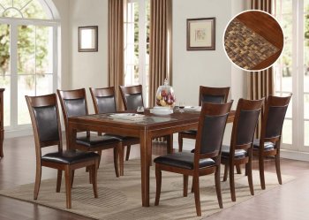 71695 Belinda Dining Table in Espresso by Acme w/Optional Chairs [AMDS-71695 Belinda]