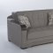 Willow Aristo Light Brown Loveseat Sleeper by Istikbal