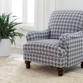 Glenn Accent Chair 903093 in Blue Fabric by Coaster