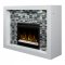 Crystal Mantel Electric Fireplace by Dimplex w/Crystals