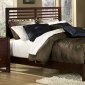 Cherry Finish Contemporary Bedroom w/Optional Items