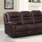 Destin Power Sofa 603321PP in Brown by Coaster w/Options