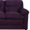 6300 Lisa Sofa & Loveseat Set in Bulldozer Eggplant by Chelsea