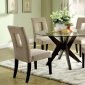 CM3772T Palm Bay I 5Pc Dinette Set in Dark Walnut w/Glass Top