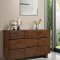 Genevieve Bedroom 207491 in Dark Brown by Coaster w/Options