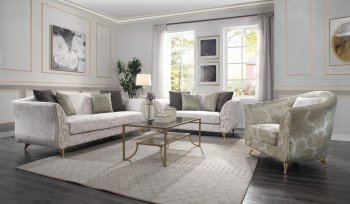 Wilder Sofa 54430 in Beige Fabric by Acme w/Options [AMS-54430 Wilder]