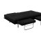 Dark Grey Fabric Modern Convertible Sofa Bed