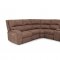 Penelope 5168 Power Motion Sectional Sofa in Mocha by Manwah