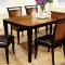 CM3034T Salida I Dining Room 7Pc Set in Two-Tone Acacia & Black