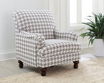 Glenn Accent Chair 903096 in Gray Fabric by Coaster [CRAC-903096 Glenn]