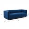 Conjure Sofa in Navy Velvet Fabric by Modway w/Options