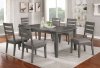 Viana 5Pc Dining Set CM3716T-72 in Gray & Light Gray w/Options