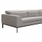 Clayton Sectional Sofa 31240 in Taupe Fabric by VIG