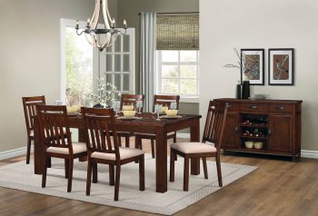 Santos 8079-78 Dining Table by Homelegance w/Options [HEDS-8079-78 Santos]