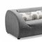 Gray Fabric Modern Living Room Sofa w/Optional Chairs