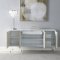 Bellissimo Buffet 321 in Gold & White by Meridian