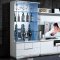 AV20 Wall Unit in White High Gloss by Pantek w/Options