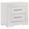 Ives Bedroom Set 5Pc 224941 in White High Gloss by Coaster