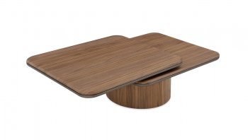 475A Coffee Table in Walnut by J&M [JMCT-LP 475A Walnut]